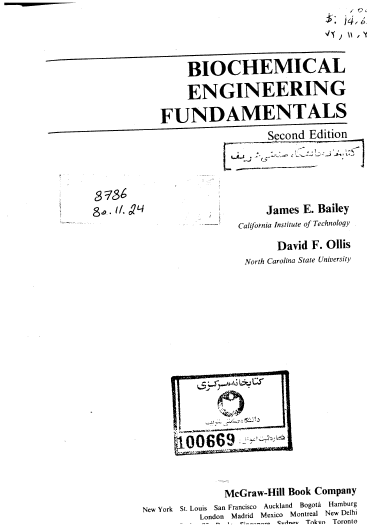 Biochemical engineering fundamentals pdf