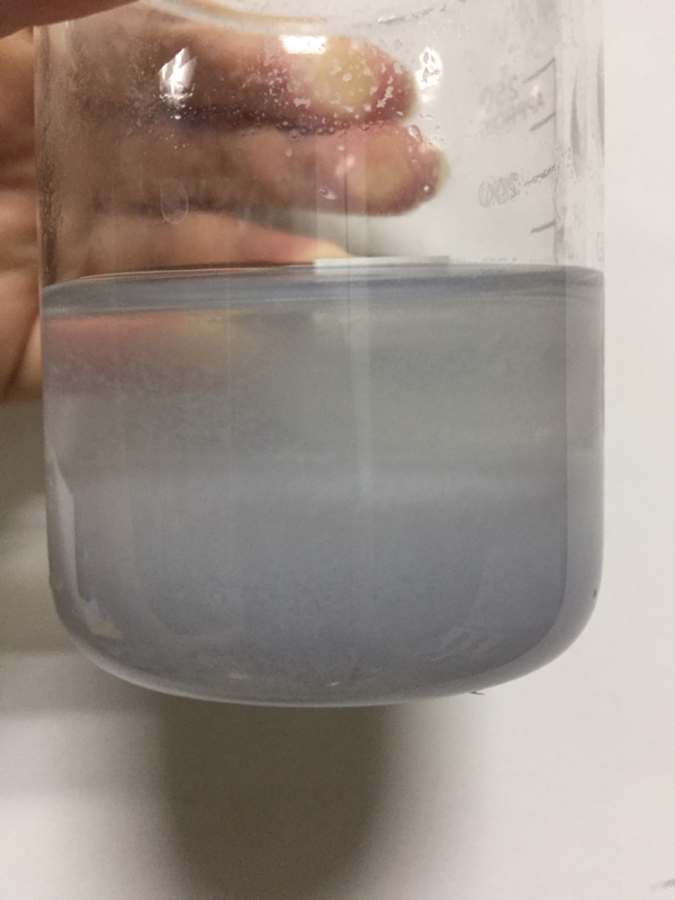 制备cnf悬浮液时出现分层是什么原因