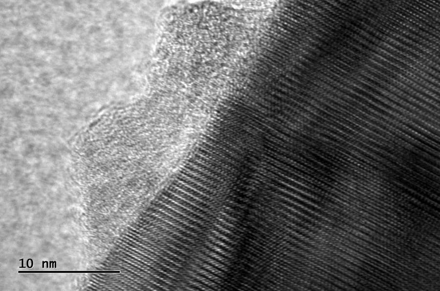 tem晶格条纹分析